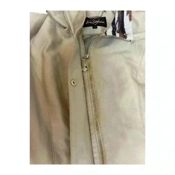 Sam Edelman Aztec Trim Belted Trench Coat – Large - Picture 7 of 9